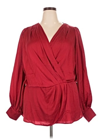 City Chic 3/4 Sleeve Blouse (view 1)