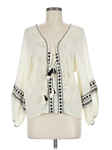 Cool Change Long Sleeve Blouse (view 1)