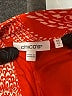 Chico's Paisley Orange Skort Size Sm (0.5) - photo 3