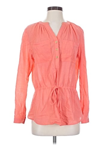 MICHAEL Michael Kors Long Sleeve Blouse (view 1)