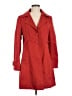 Mossimo 100% Polyester Red Trenchcoat Size M - photo 1