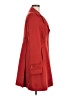 Mossimo 100% Polyester Red Trenchcoat Size M - photo 4