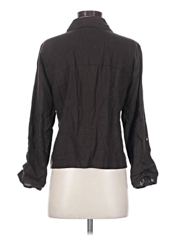MICHAEL Michael Kors 3/4 Sleeve Button-Down Shirt (view 2)