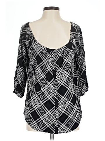 Maurices 3/4 Sleeve Blouse (view 1)