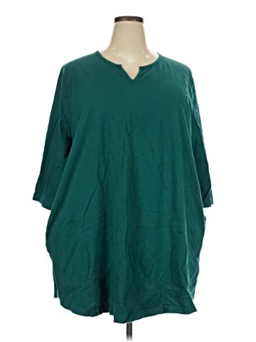 Ulla Popken 3/4 Sleeve T-Shirt (view 1)