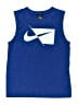 Nike 100% Polyester Blue Active Tank Size M (kids) - photo 1