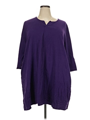 Ulla Popken 3/4 Sleeve T-Shirt (view 1)