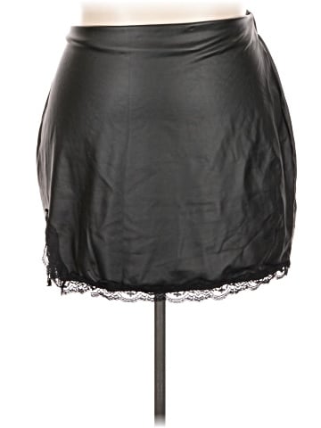 Unbranded Faux Leather Skirt (view 1)