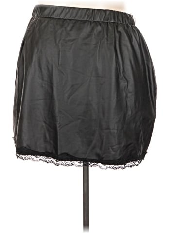 Unbranded Faux Leather Skirt (view 2)