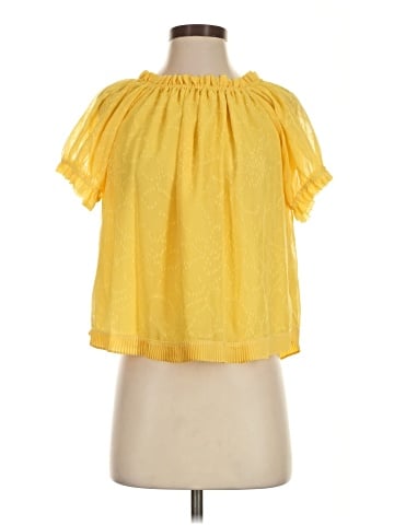 Laundry by Shelli Segal Short Sleeve Blouse (view 1)