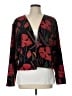 Chico's Floral Red Blazer Size L (estimated) - photo 1