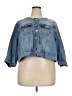 Torrid Blue Denim Jacket Size 5X Plus (5) - photo 1