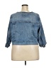 Torrid Blue Denim Jacket Size 5X Plus (5) - photo 2