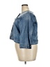 Torrid Blue Denim Jacket Size 5X Plus (5) - photo 5