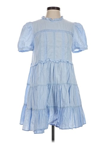 Aqua Casual Dress (view 1)