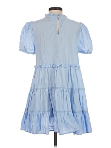 Aqua Casual Dress (view 2)