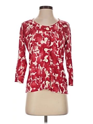 J.Jill Silk Cardigan (view 1)