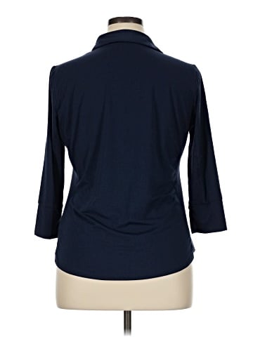 J. McLaughlin 3/4 Sleeve Blouse (view 2)