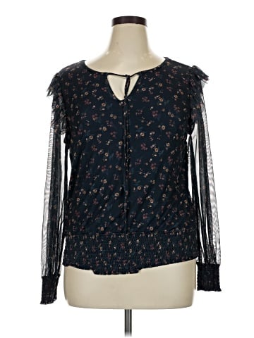 Bobeau Long Sleeve Blouse (view 1)