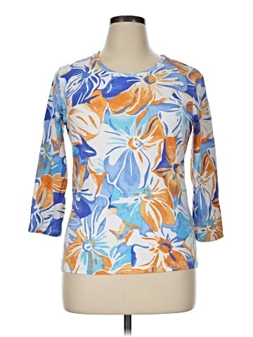J. McLaughlin 3/4 Sleeve Blouse (view 1)