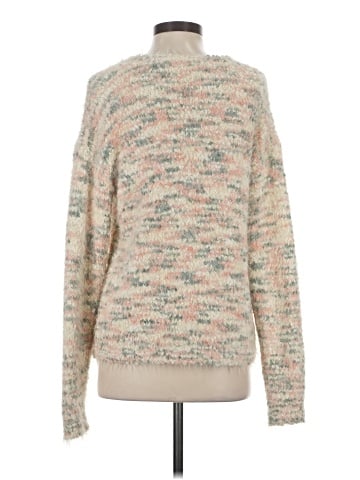 Hem & Thread Pullover Sweater (view 2)