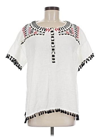 Johnny Was Short Sleeve Blouse (view 1)