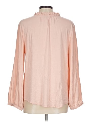 Ann Taylor LOFT Outlet Long Sleeve Blouse (view 2)