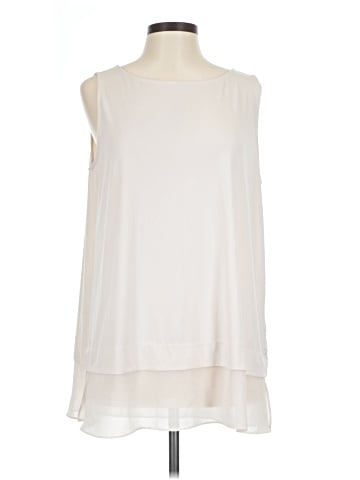 Susan Graver Sleeveless T-Shirt (view 1)