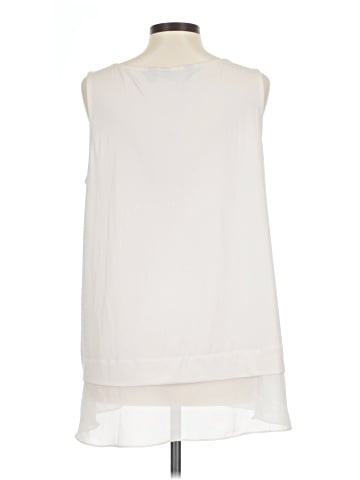 Susan Graver Sleeveless T-Shirt (view 2)