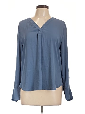 Ann Taylor Long Sleeve Blouse (view 1)