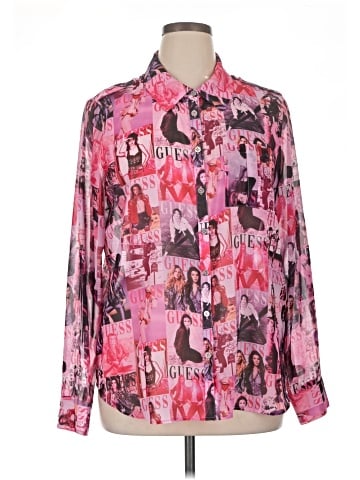 Guess Long Sleeve Blouse (view 1)