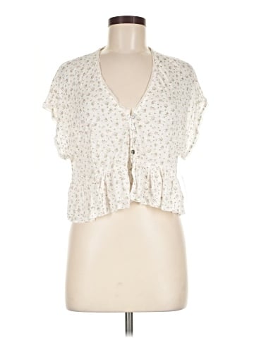 Lucky Brand Short Sleeve Blouse (view 1)