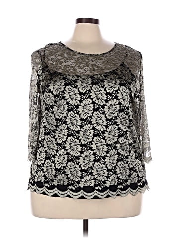 Talbots 3/4 Sleeve Blouse (view 1)