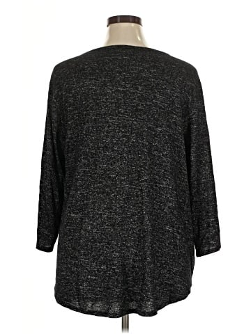 Bobeau 3/4 Sleeve Top (view 2)