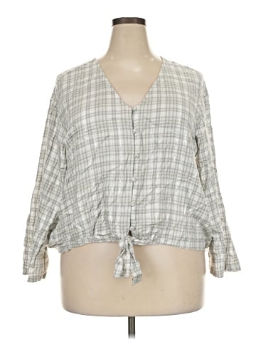 Lane Bryant 3/4 Sleeve Blouse (view 1)
