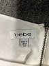 Bebe 100% Polyester Silver Sleeveless Blouse Size XS - photo 7