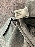Adidas 100% Polyester Solid Gray Active T-Shirt Size 8 - photo 5
