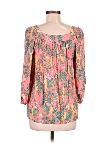 LC Lauren Conrad 3/4 Sleeve Blouse (view 2)