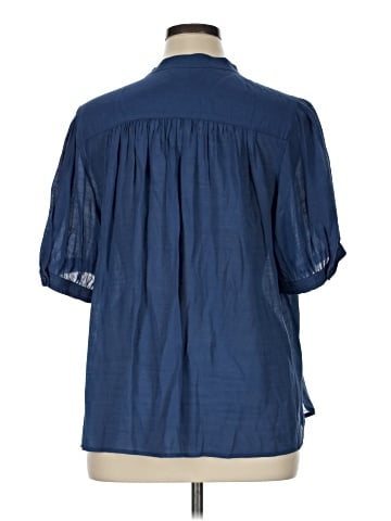 Banana Republic Factory Store Short Sleeve Blouse (view 2)