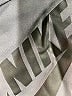 Nike Graphic Gray Athletic Shorts Size 6 - photo 3