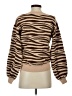 Levi's Animal Print Brown Pullover Sweater Size XS - photo 2