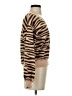 Levi's Animal Print Brown Pullover Sweater Size XS - photo 4