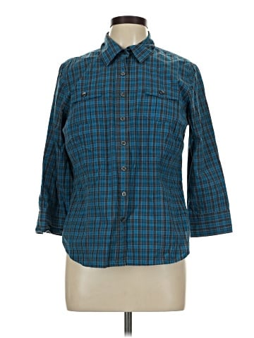 Van Heusen 3/4 Sleeve Button-Down Shirt (view 1)