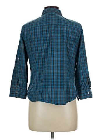 Van Heusen 3/4 Sleeve Button-Down Shirt (view 2)