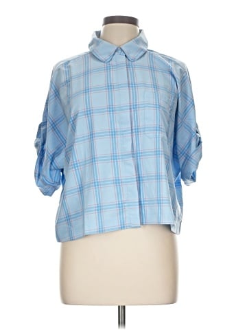 Title Nine 3/4 Sleeve Button-Down Shirt (view 1)