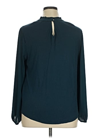 Ann Taylor LOFT Long Sleeve Blouse (view 2)