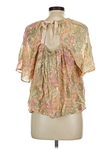 Ann Taylor LOFT Short Sleeve Blouse (view 2)