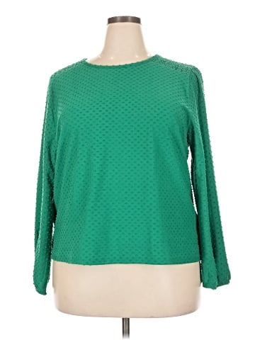 J.Crew Factory Store Long Sleeve Blouse (view 1)
