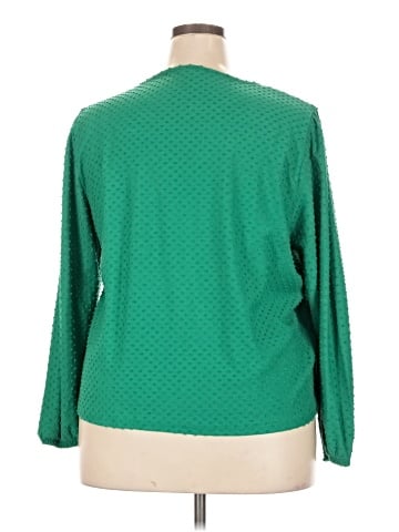 J.Crew Factory Store Long Sleeve Blouse (view 2)