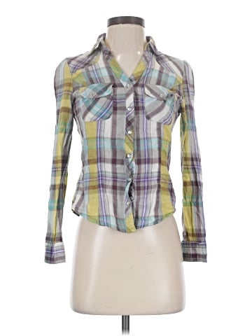 XXI Long Sleeve Button-Down Shirt (view 1)